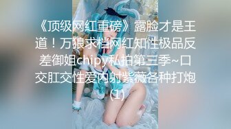 《顶级网红重磅》露脸才是王道！万狼求档网红知性极品反差御姐chipy私拍第三季~口交肛交性爱内射紫薇各种打炮 (1)