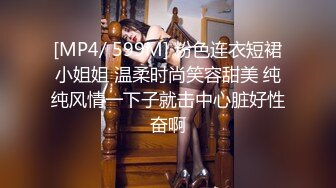 [MP4/ 599M] 粉色连衣短裙小姐姐 温柔时尚笑容甜美 纯纯风情一下子就击中心脏好性奋啊