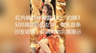 红内裤战神再度回归，约操3500高端外围女神，美乳苗条沙发调情，花式啪啪完美展示