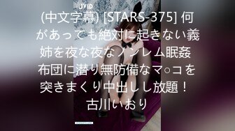 (中文字幕) [STARS-375] 何があっても絶対に起きない義姉を夜な夜なノンレム眠姦 布団に潜り無防備なマ○コを突きまくり中出しし放題！ 古川いおり