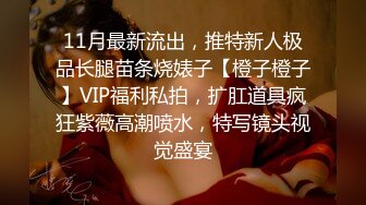 11月最新流出，推特新人极品长腿苗条烧婊子【橙子橙子】VIP福利私拍，扩肛道具疯狂紫薇高潮喷水，特写镜头视觉盛宴