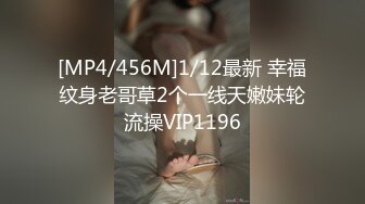 [MP4/456M]1/12最新 幸福纹身老哥草2个一线天嫩妹轮流操VIP1196