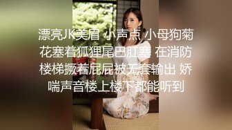 漂亮JK美眉 小声点 小母狗菊花塞着狐狸尾巴肛塞 在消防楼梯撅着屁屁被无套输出 娇喘声音楼上楼下都能听到