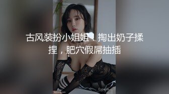 古风装扮小姐姐！掏出奶子揉捏，肥穴假屌抽插