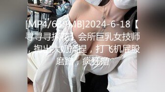 [MP4/639MB]2024-6-18【寻寻寻探花】会所巨乳女技师，掏出大奶揉捏，打飞机屁股磨蹭，疯狂撸